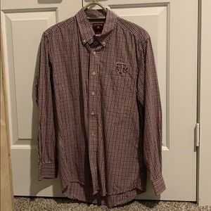Texas A&M Antigua Game-Day Shirt